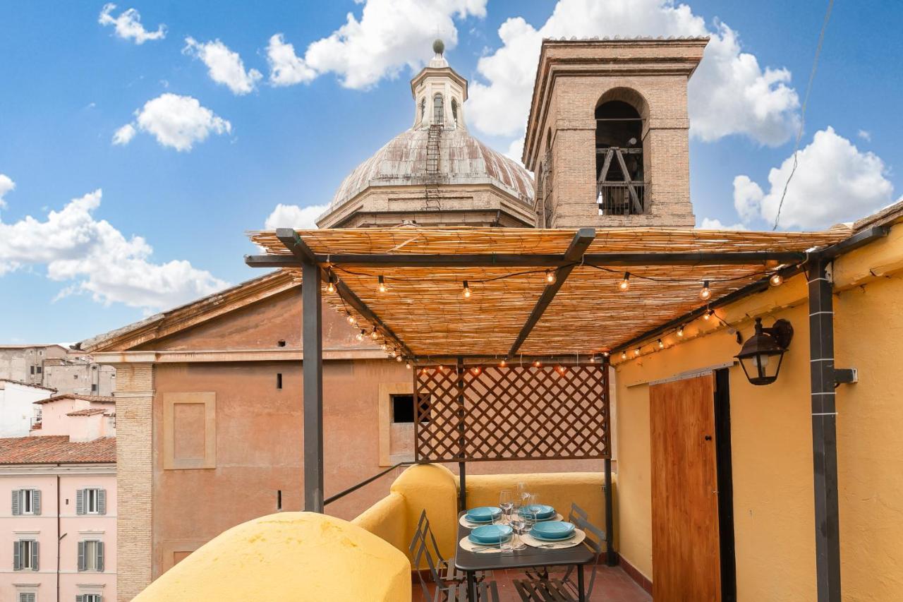 Rooftop Colosseum Rome Extérieur photo
